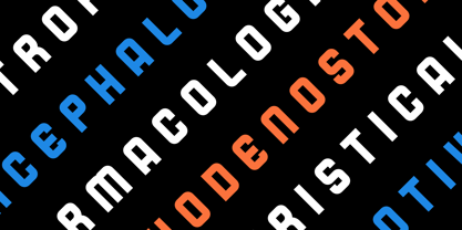 Blanco Font Poster 14
