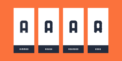 Blanco Font Poster 13
