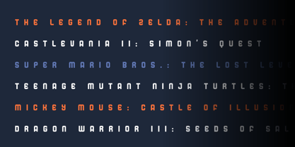 Blanco Font Poster 6