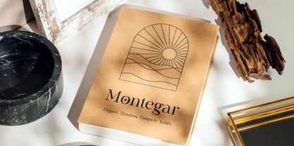 Montegar Font Poster 6