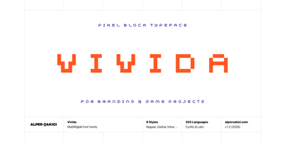 Vivida Font Poster 1