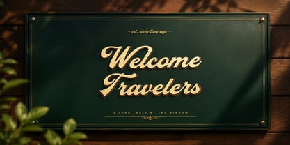 Carta Bianca Font Poster 4