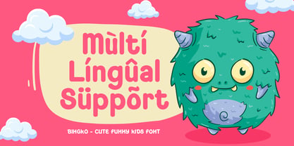 Bingko Font Poster 13