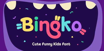 Bingko Font Poster 1