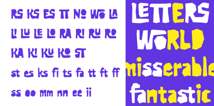 Stolier Font Poster 7