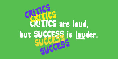 Stolier Font Poster 8