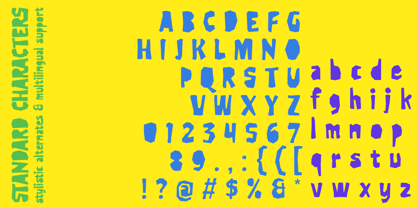 Stolier Font Poster 5