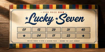 Roast Carnival Font Poster 9