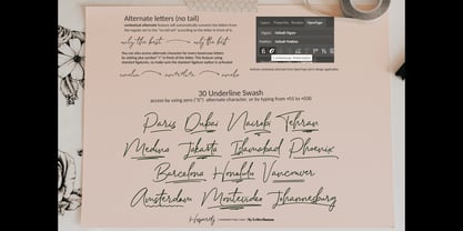 Hosperity Font Poster 4