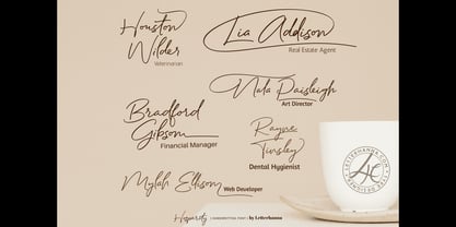 Hosperity Font Poster 8