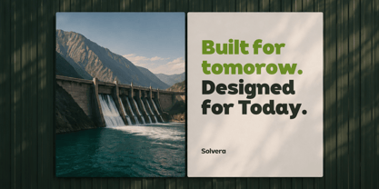 Pavona Alta Font Poster 12