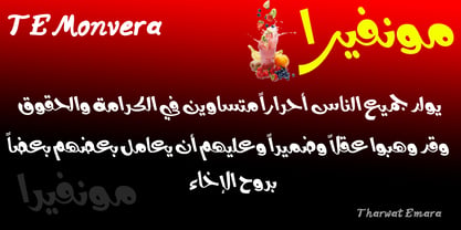 TE Monvera 2 Font Poster 11