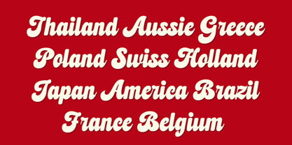 Padle Candy Font Poster 7