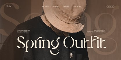 Virga Font Poster 7
