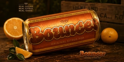 Dunker Font Poster 3