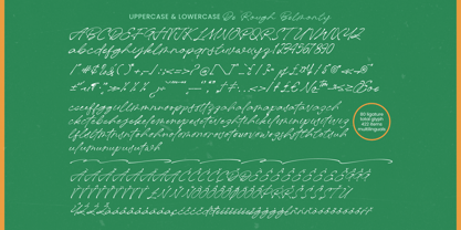 De Rough Belmonty Font Poster 10