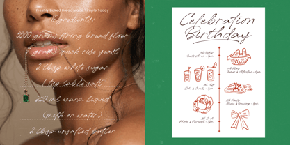 De Rough Belmonty Font Poster 2
