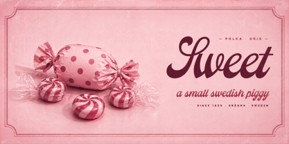 Polkagris Font Poster 5