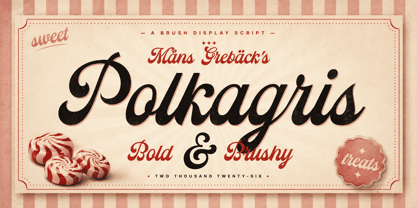 Polkagris Font Poster 1