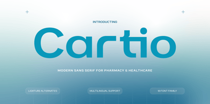 Cartio Font Poster 1