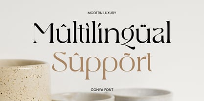 Conya Font Poster 12