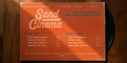 Haribaico Script Font Poster 5