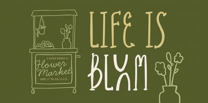 Garden Stories Font Poster 9
