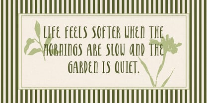 Garden Stories Font Poster 5