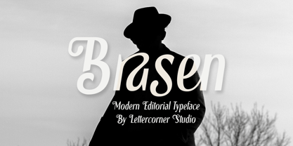 Brasen Font Poster 1