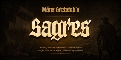 Sagres Font Poster 1