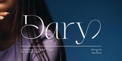 Dary Font Poster 1