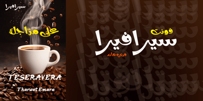 TE Seravera1 Font Poster 9
