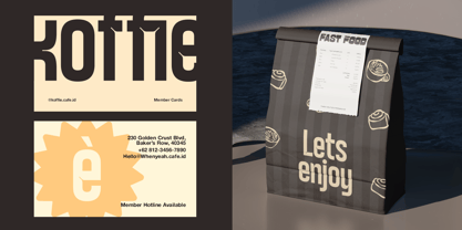 Bagine Font Poster 8