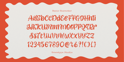 Akward Silly Font Poster 10