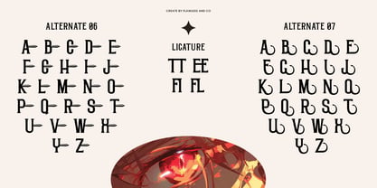 Glathor Font Poster 9