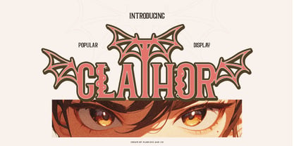 Glathor Font Poster 1