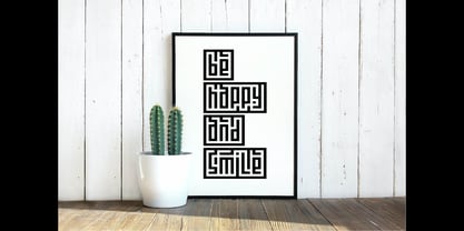 Kufication Root Font Poster 6