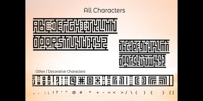 Kufication Root Font Poster 8