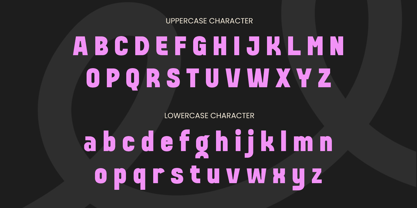 Jumbo Font Poster 11