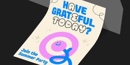 Jumbo Font Poster 7