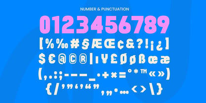 Jumbo Font Poster 12