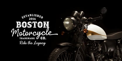 Nolton Vintage Font Poster 5