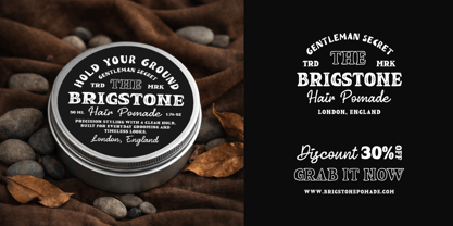 Nolton Vintage Font Poster 3