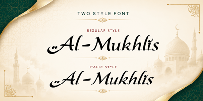Qasrina Arabic Font Poster 6