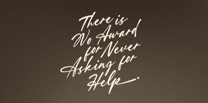 Bartesy Sign Font Poster 5