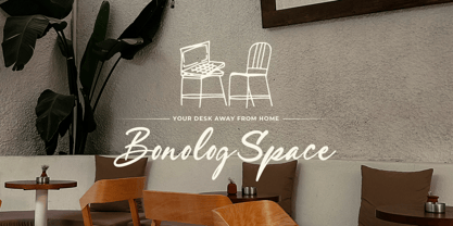 Bartesy Sign Font Poster 6