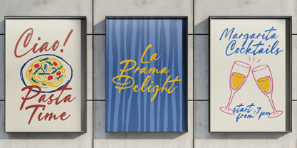 Bartesy Sign Font Poster 7