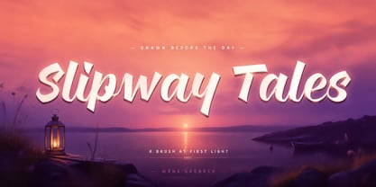 Slipway Tales Font Poster 1