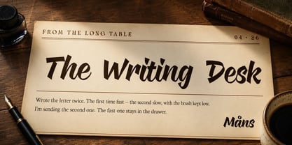 Slipway Tales Font Poster 3