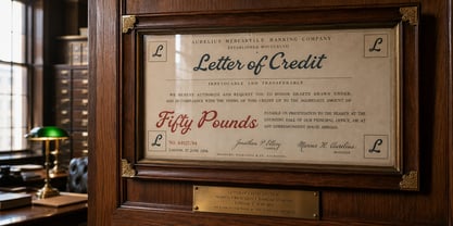 Old Ledger Font Poster 5